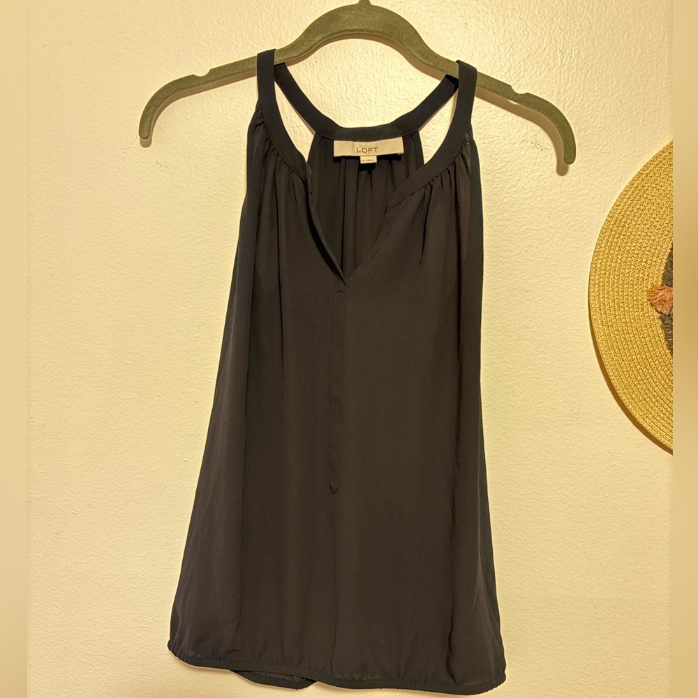 LOFT Black Camisole Top